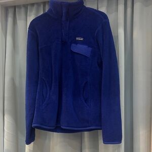 Patagonia Vibrant Blue Fleece Pullover